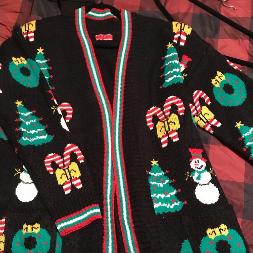Vintage Christmas Cardigan xxl